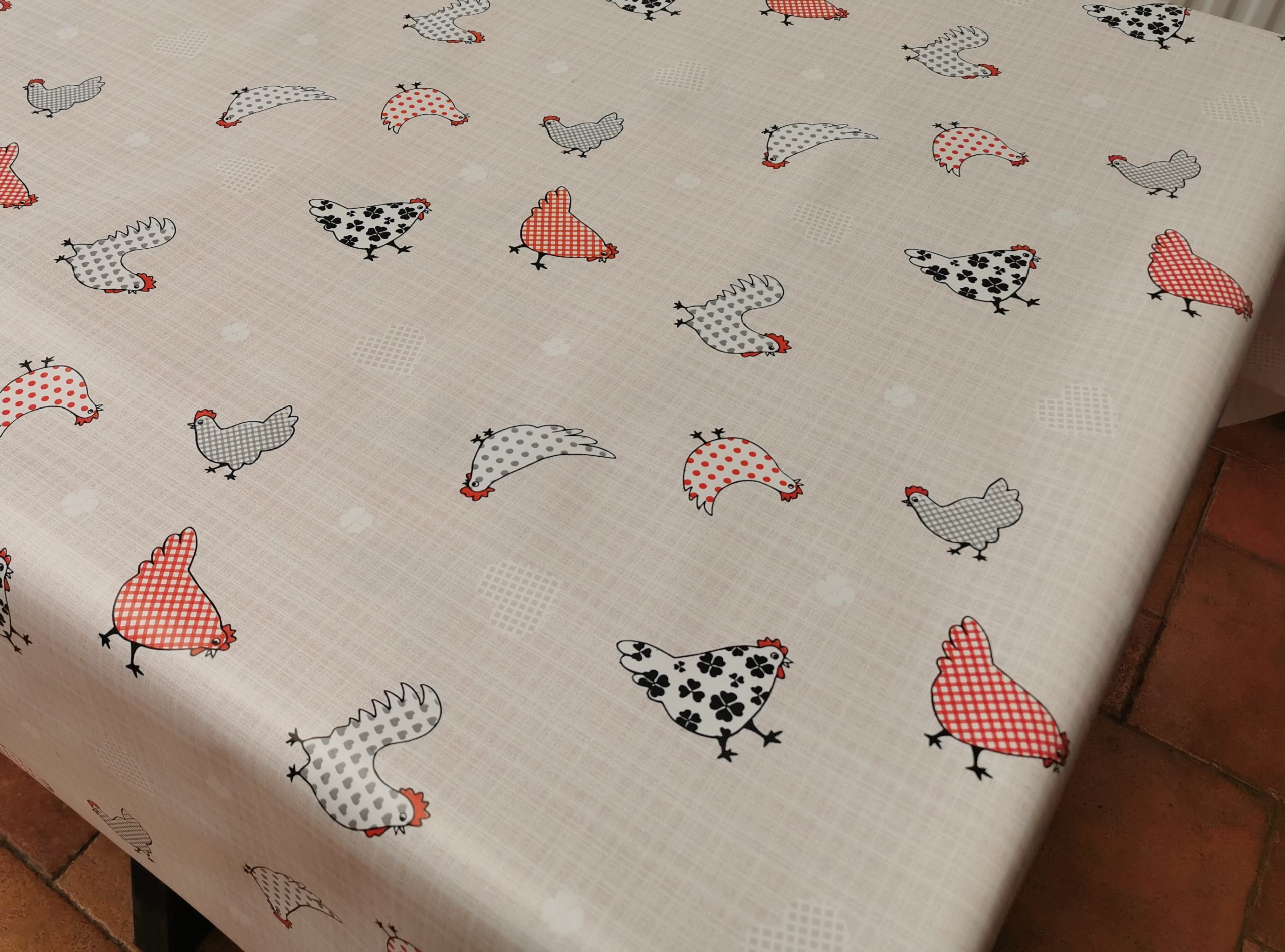 Chickens Tablecloth