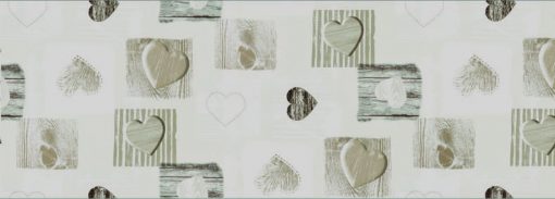 Grey Wooden Heart