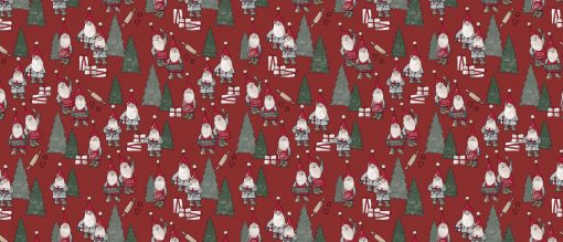 CHRISTMAS WIPE CLEAN TABLECLOTH